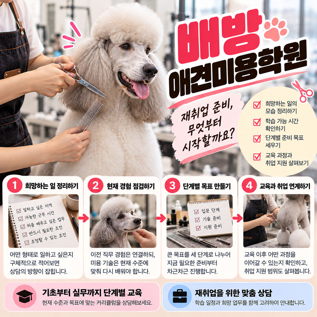 배방애견미용학원 안내 썸네일