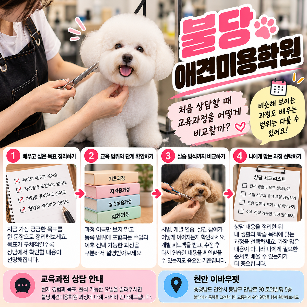 불당애견미용학원 안내 썸네일
