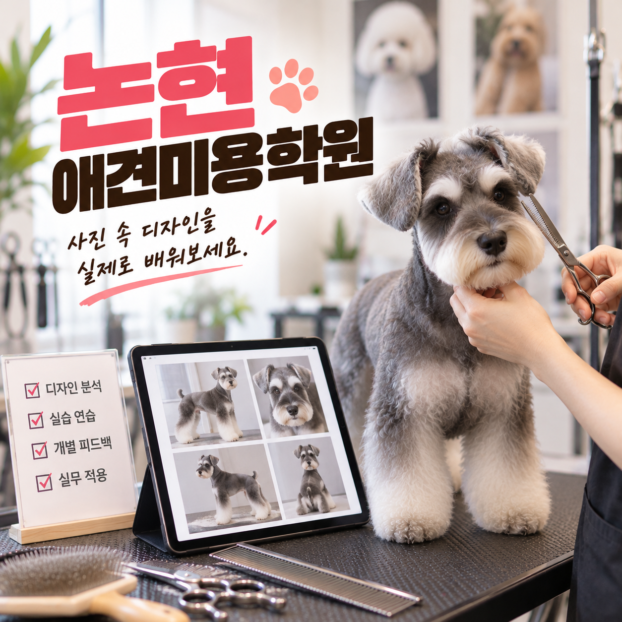 논현애견미용학원 안내 썸네일