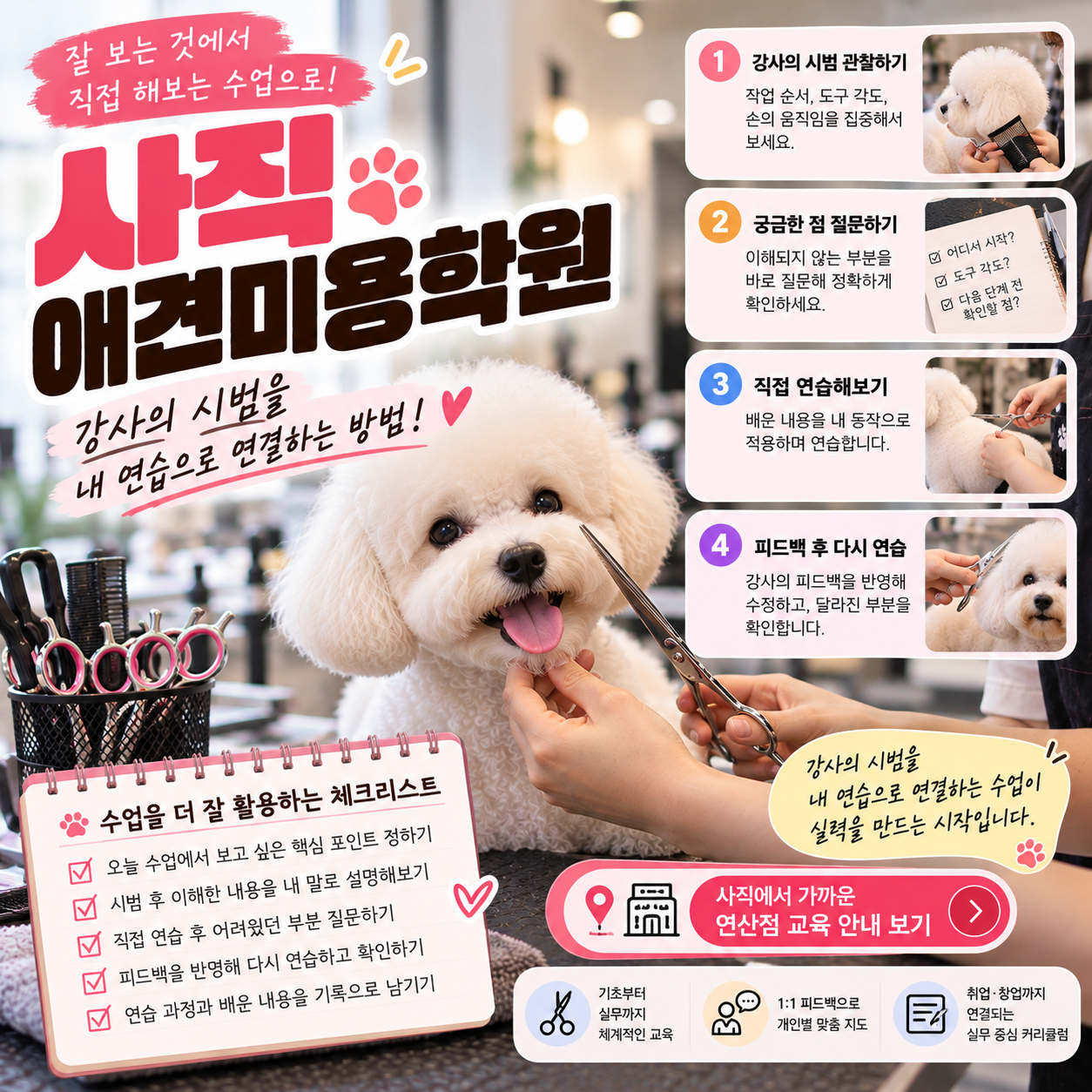 사직애견미용학원 안내 썸네일