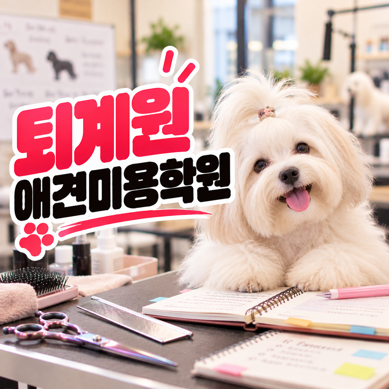 퇴계원애견미용학원 안내 썸네일