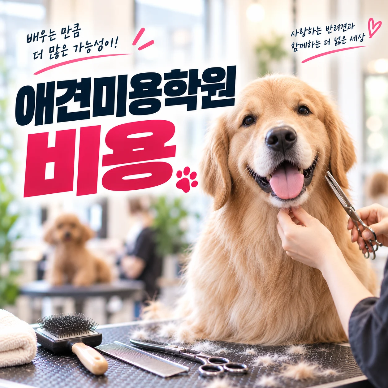 애견미용학원비용 얼마일까? 일반수강·국비·교육지원 현실 비교 - 이바우펫