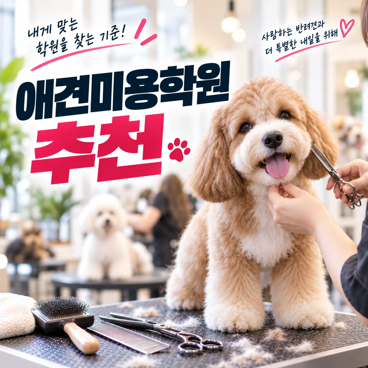 애견미용학원추천 좋은 학원을 찾을 때 무엇부터 비교해야 할까요? - 이바우펫