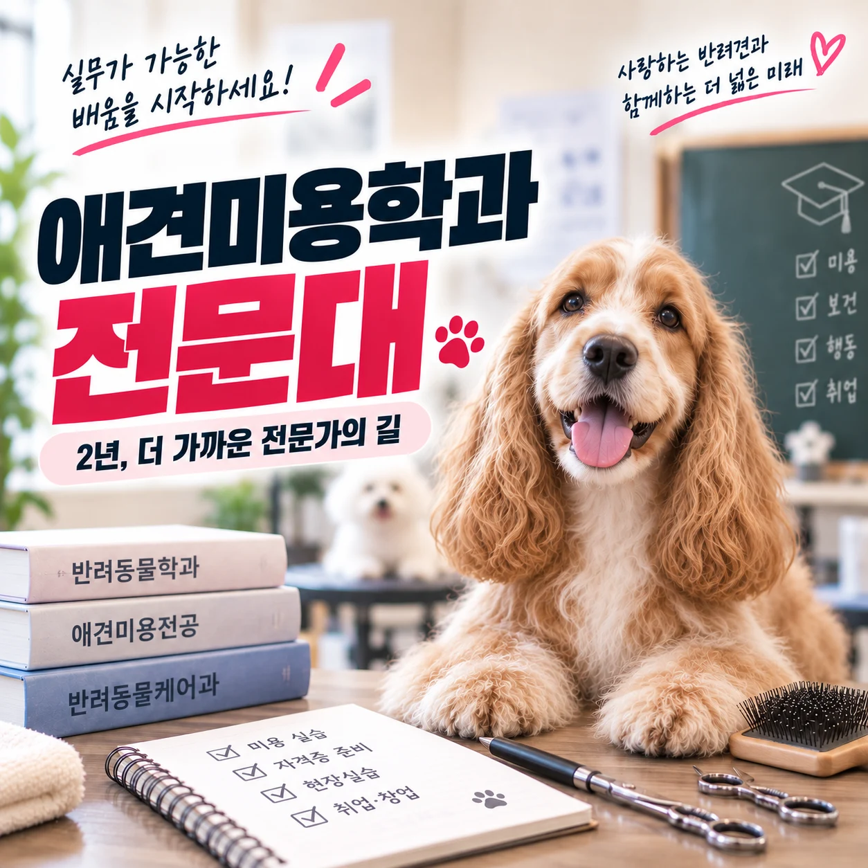 애견미용학과전문대 2년 동안 무엇을 배우고 어떻게 준비할까요? - 이바우펫
