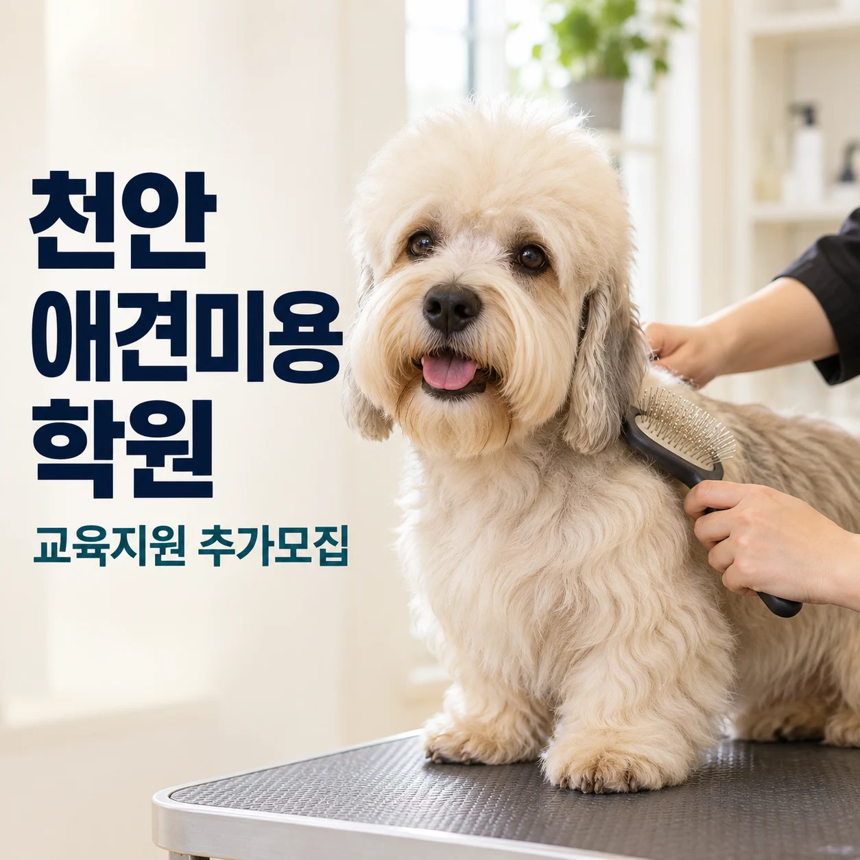 천안애견미용학원 교육지원 추가모집, 2급까지 비용 부담 줄이려면? - 이바우펫